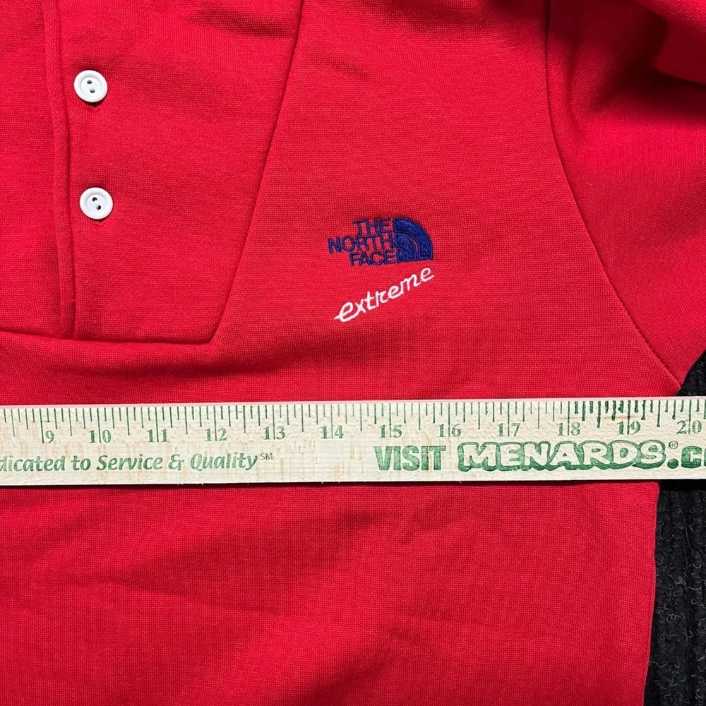 Vintage The North Face Extreme Quarter Button Pullover Sweatshirt Mens M